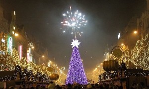 Встреча Нового года в Одессе